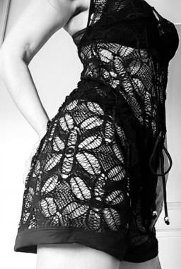 Combi-short noir 7852