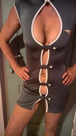 Costume d'hôtesse de l'air