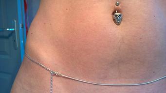 Chaîne de taille Argent, Maille serpent